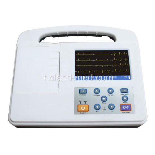 Elettrocardiografo portatile a 1 canale ECG digitale a canale